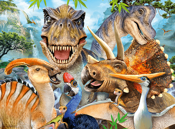 Fotomurali : Dinosauri mesozoici