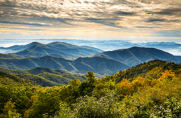 Fotomurali : Montagne Appalachiane, USA