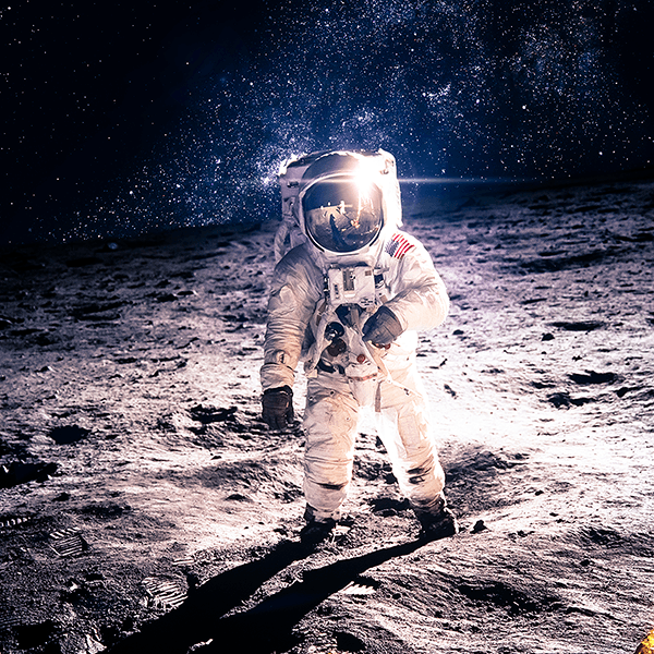 Fotomurali : Armstrong sulla Luna