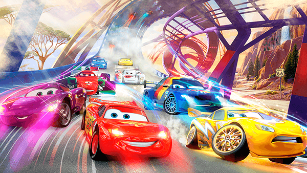 Fotomurali : Gara da Cars, Disney
