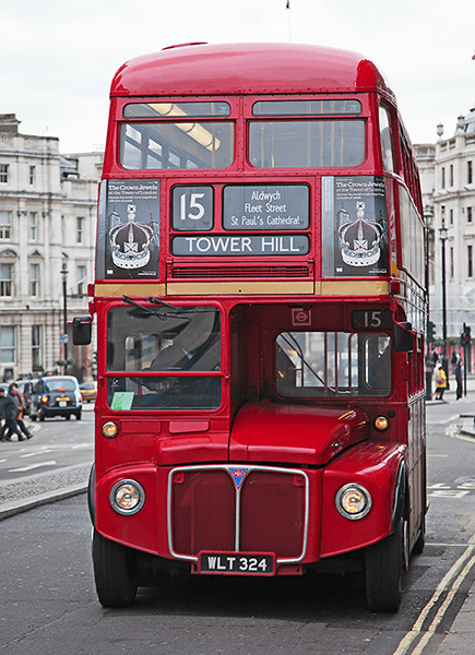 Fotomurali : Routemaster Bus - Tower Hill