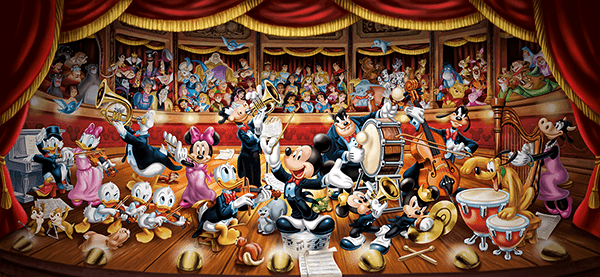 Fotomurali : Orchestra Disney