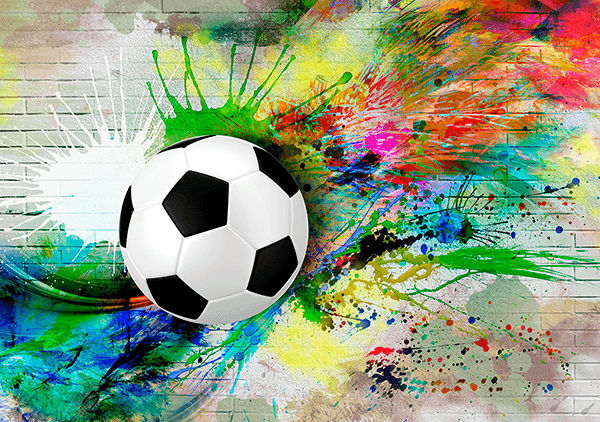 Fotomurali : Pallone da calcio classico