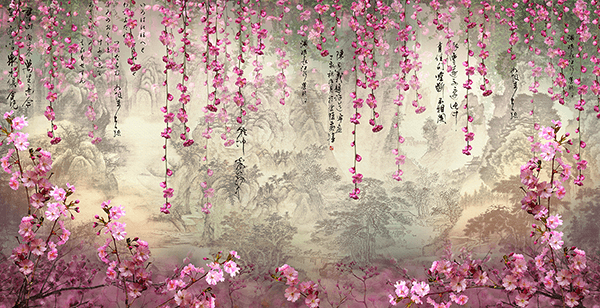 Fotomurali : Foresta di Sakura
