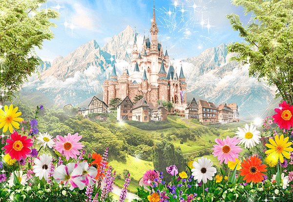Fotomurali : Castello Disney