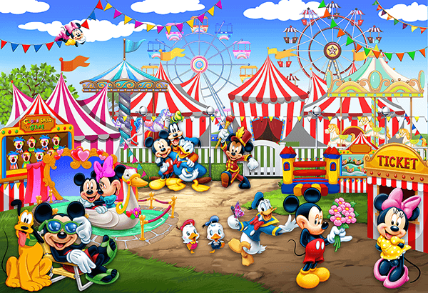 Fotomurali : Parco divertimenti Disney