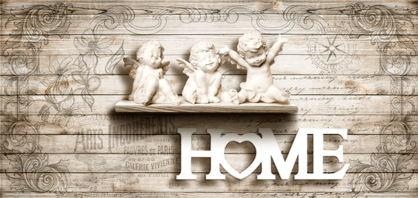Fotomurali : Angeli della casa