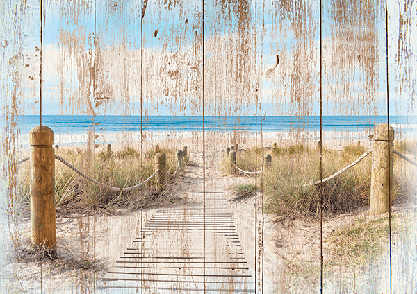 Fotomurali : Come arrivare in spiaggia