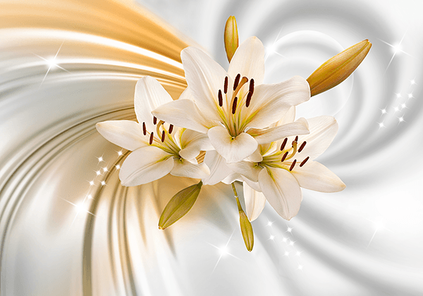 Fotomurali : Purezza Fiore