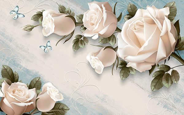 Fotomurali : La rosa di Elfe