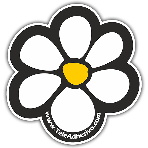 Adesivi per Auto e Moto: Fiore Stickermurali Surf