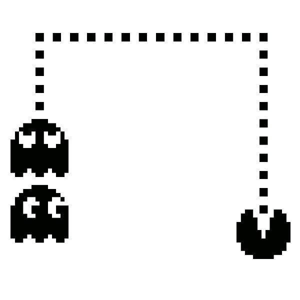 Adesivi Murali: Interruttore Pac-Man