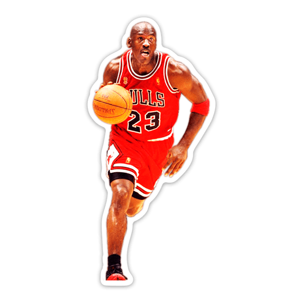 Adesivi per Auto e Moto: Michael Jordan Chicago Bulls