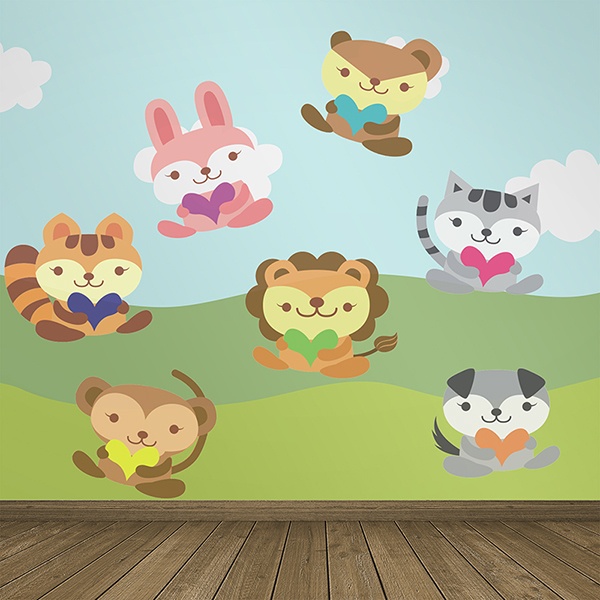 Adesivi per Bambini: Animali