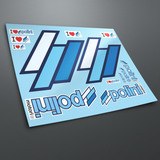 Adesivi per Auto e Moto: Kit Polini Racing 3