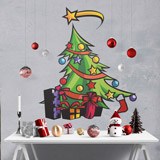 Adesivi Murali: Christmas tree 3