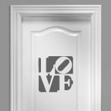 Adesivi Murali: Love Design 4