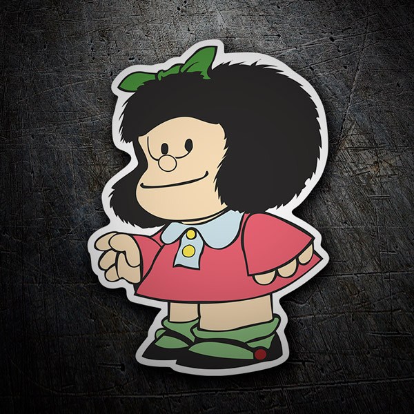Adesivi per Auto e Moto: Mafalda