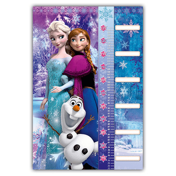 Adesivi per Bambini: Metro da Parete di Frozen