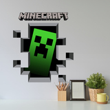 Adesivi Murali: Minecraft 3D 1 3