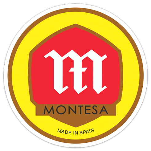 Adesivi per Auto e Moto: Logo Montesa rosso