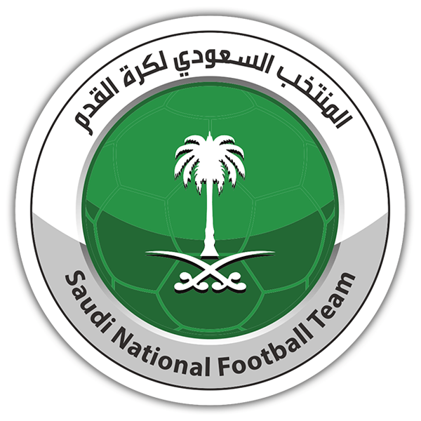 Adesivi per Auto e Moto: Arabia Saudita - Calcio Shield