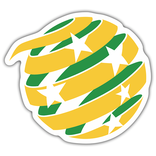Adesivi per Auto e Moto: Australia - Calcio Shield