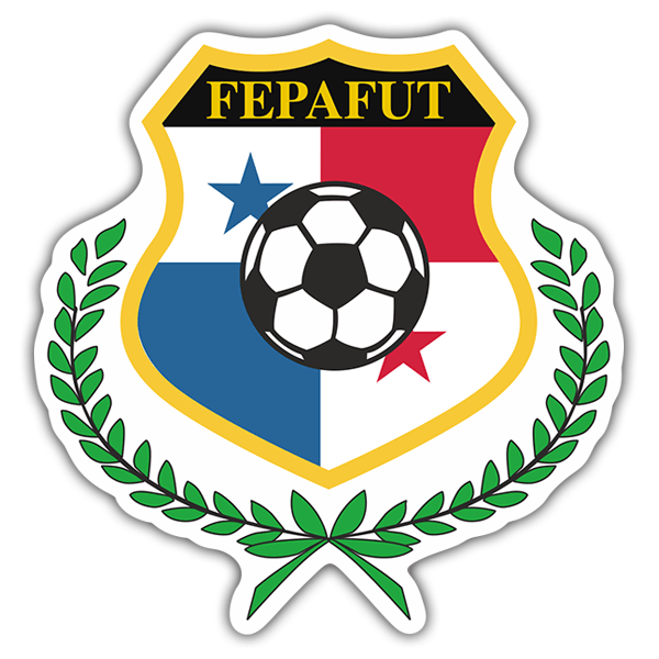 Adesivi per Auto e Moto: Panama - Calcio Shield