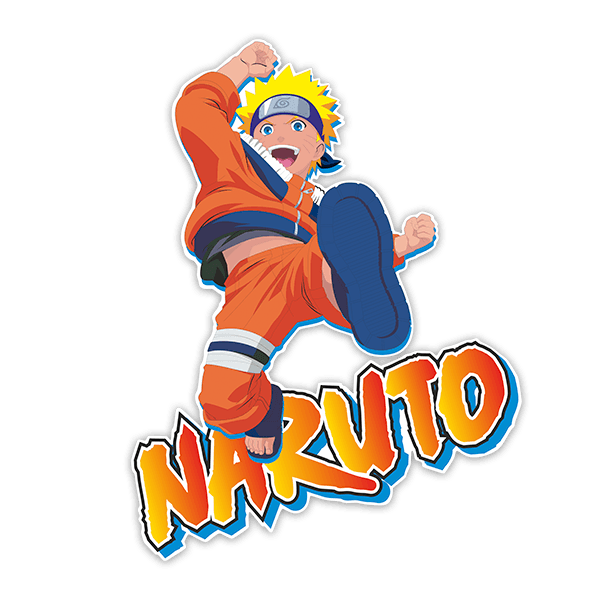 Adesivi per Bambini: Naruto Saltare