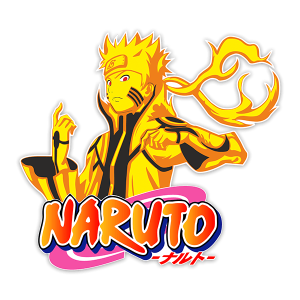 Adesivi per Bambini: Naruto Trasformazione