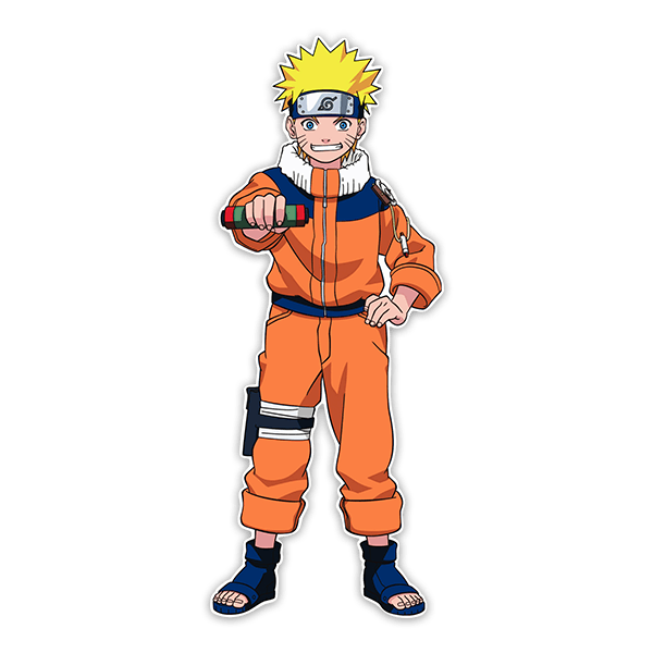 Adesivi per Bambini: Naruto con la Pergamena