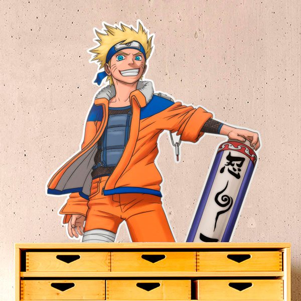 Adesivi per Bambini: Naruto con il Rotolo II