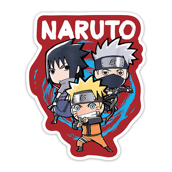 Adesivi per Bambini: Cartoni Animati di Naruto