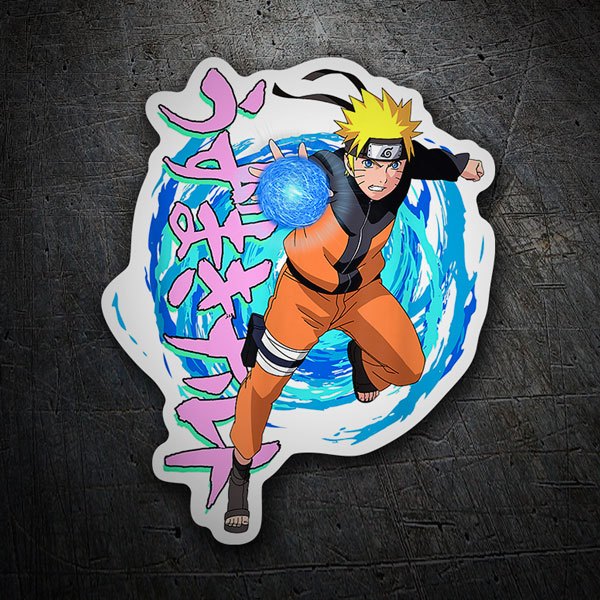 Adesivi per Auto e Moto: Naruto Rasengan