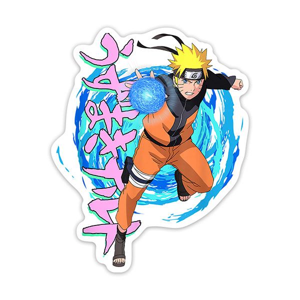 Adesivi per Auto e Moto: Naruto Rasengan