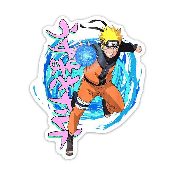 Adesivi per Auto e Moto: Naruto Rasengan