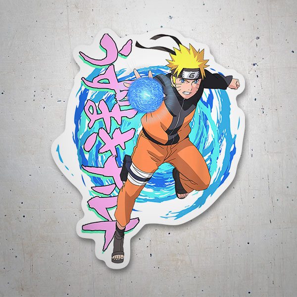 Adesivi per Auto e Moto: Naruto Rasengan