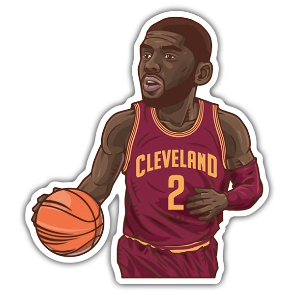 Adesivi per Auto e Moto: NBA - Kyrie Irving All-Star