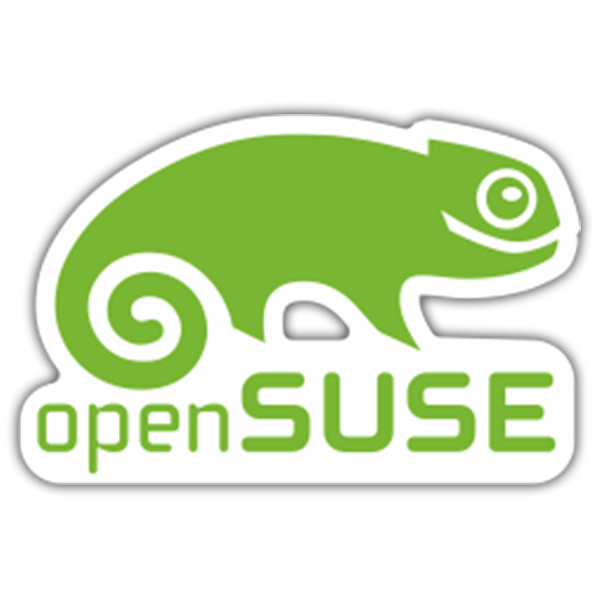 Adesivi per Auto e Moto: Open SUSE