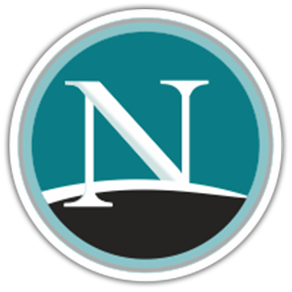 Adesivi per Auto e Moto: Netscape