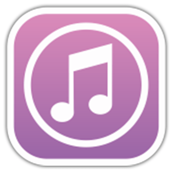Adesivi per Auto e Moto: iTunes