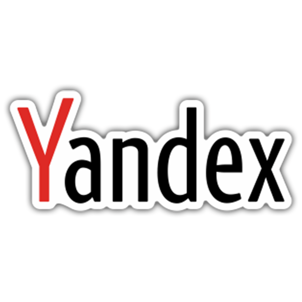 Adesivi per Auto e Moto: Yandex Metrica Logo