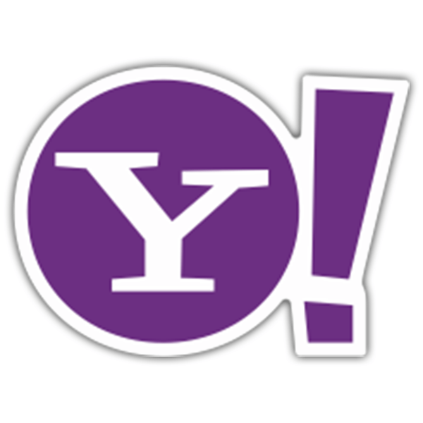 Adesivi per Auto e Moto: Yahoo! Icona