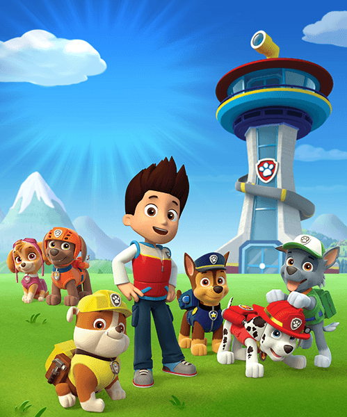 Adesivi Murali: Poster della Paw Patrol