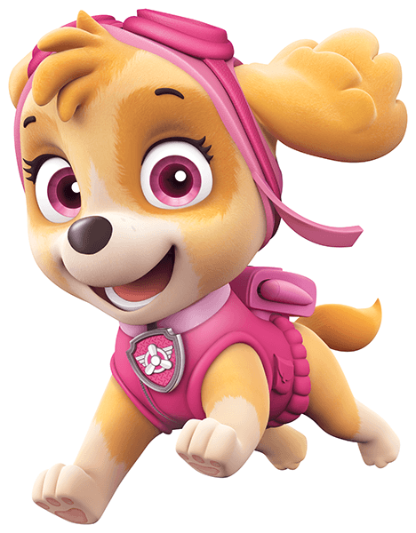 Adesivi per Bambini: Paw Patrol - Skye in azione