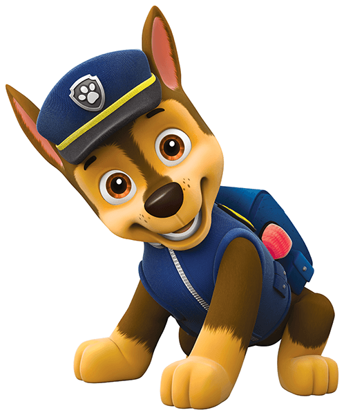 Adesivi per Bambini: Paw Patrol - Chase 2