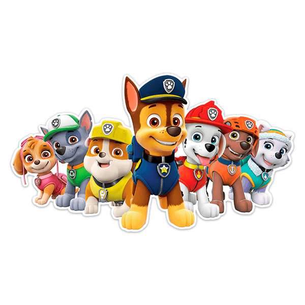 Adesivi per Bambini: PAW Patrol Amici