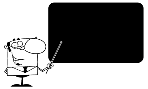 Adesivi per Bambini: Professore