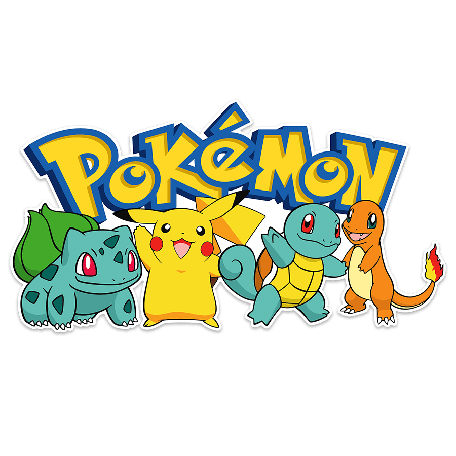 Adesivi per Bambini: Pikachu e amici Pokémon