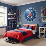 Adesivi Murali: Stemma di Paris Saint Germain 3